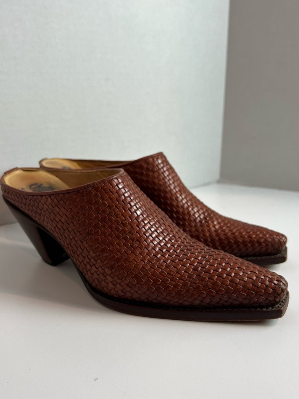 Charlie 1 Horse Woven Western Mules Size 7B